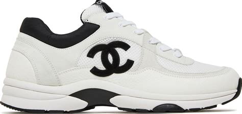 chanel sneakers white and black|Chanel sneakers buy online.